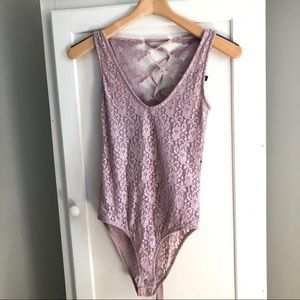 Top shop lace body suit